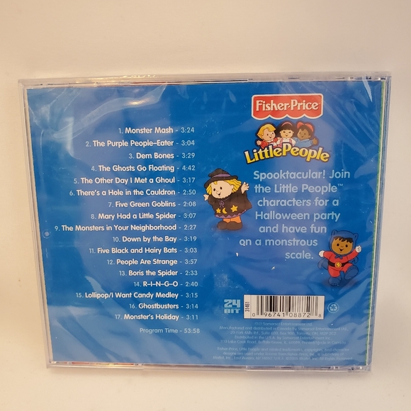 Fisher-Price Little People Halloween Sing-Along CD - Picture 2 of 3